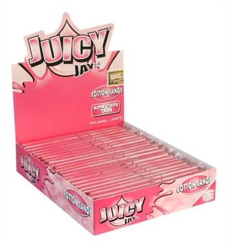 Juicy Jays King Size Slim aromatisiertes Papier Cotton Candy