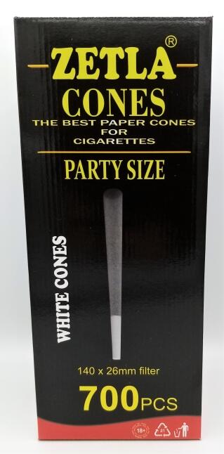 Zetla Cones King Size Party 700 Stück