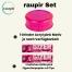 raupir Set Aschenbecher GIZEH pink Papers mit Tips Tube Grinder
