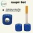 raupir Set 2x Gluttöter Würfel für Aschenbecher Metall blau