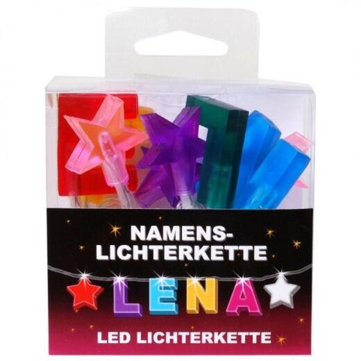 LED Namens-Lichterkette LENA