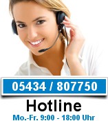 Hotline: 05434/807750